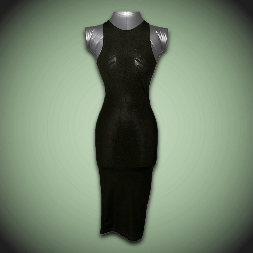 Dark Green Dress